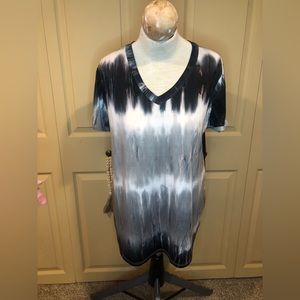 Heimish USA women’s XL short sleeve ombré top